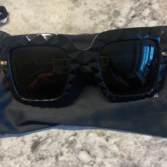 Dolce and Gabanna - like new sunglasses. Two pairs available. Black and Red - Picture 1 of 8